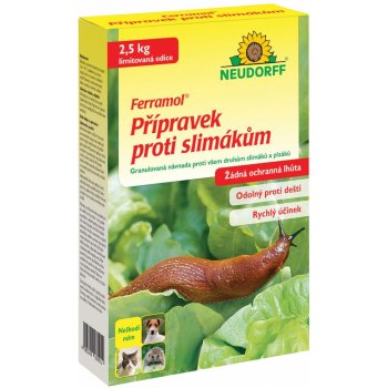 Neudorff Ferramol - přípravek proti slimákům 2,5 kg