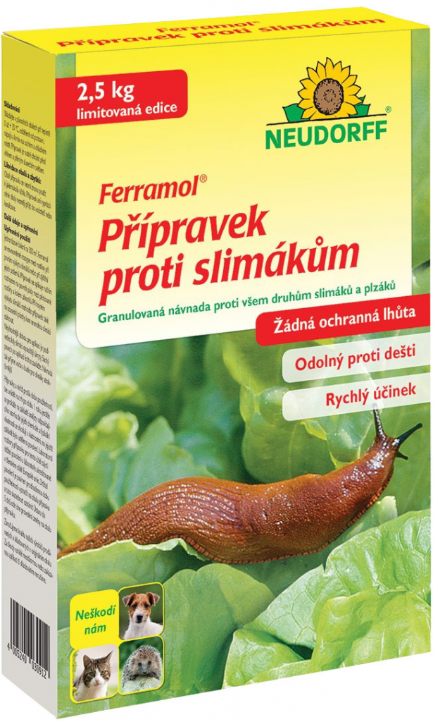 Neudorff Ferramol - přípravek proti slimákům 2,5 kg