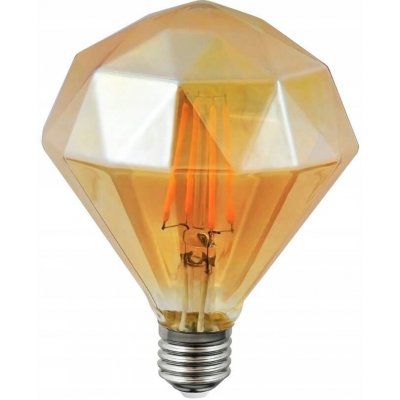 POLUX Basic Vintage žárovka E27 450 4W Diamond A teplá – Hledejceny.cz