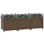 VidaXL Vyvýšený záhon 120 x 40 x 38 cm polypropylen – Zboží Mobilmania
