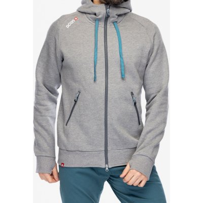Ocun Hoodie zipper grey paloma/excalibur – Zboží Dáma