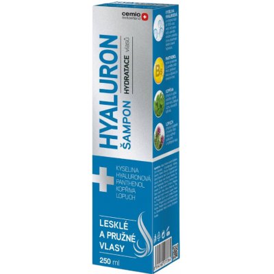 Cemio HYALURON šampon pro hydrataci 250 ml – Zboží Mobilmania