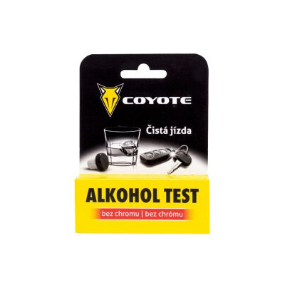 Alkohol tester - detekční trubička, jednorázový - COYOTE – Hledejceny.cz