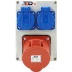 STAVEBNÍ ROZVADĚČ COMBOPOL SADA 1 X 400V 16A/5P + 2 x 250V IP44 – Hledejceny.cz