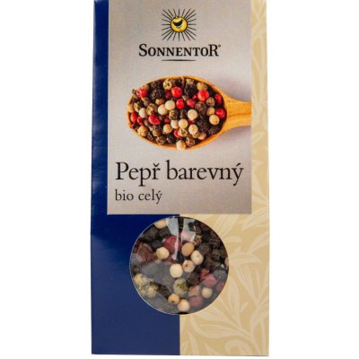 Sonnentor Pepř barevný celý 50 g – Hledejceny.cz