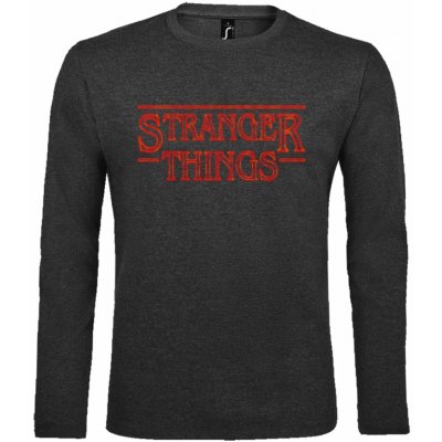 Tričko Stranger Things | Logo Břidlice – Zboží Mobilmania