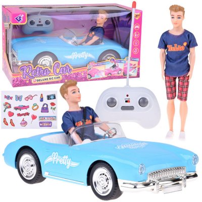 Tomido RC autíčko Retro Cadillac Stylový řidič Ken modré – Sleviste.cz