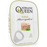 Adriatic Queen Tuňákové filety v rostlinném oleji 105 g – Zboží Dáma
