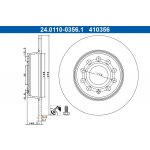 Brzdový kotouč ATE 24.0110-0356.1 (24011003561) | Zboží Auto