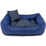 Vsepropejska Delux kožený pelech pro psa s polštářkem – Sleviste.cz