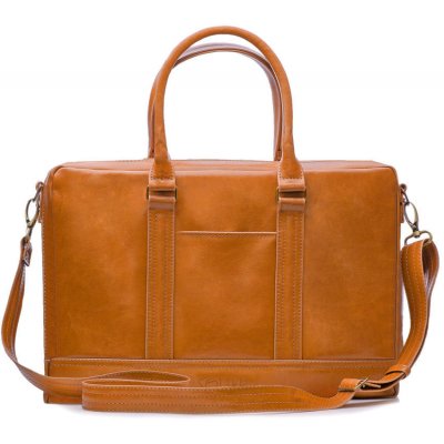 Solier pánská kožená taška přes rameno Camel – Hledejceny.cz