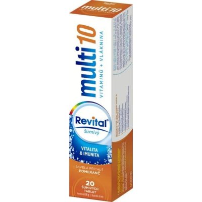Revital Multi Pomeranč šumivé tablety 20 ks – Hledejceny.cz