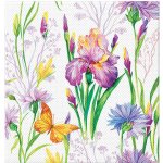 PAW Ubrousky TaT Softpoint Iris With Butterfly 38x40cm – Zboží Dáma