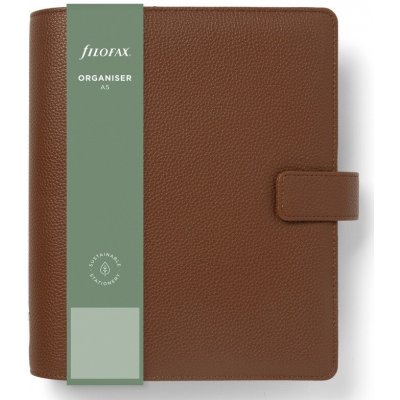 Filofax A5 týdenní 2026 Camden hnědý – Zboží Dáma