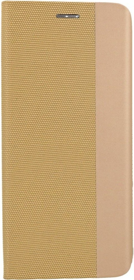 Pouzdro TopQ Xiaomi Redmi 10C knížkové Sensitive Book zlaté 76044