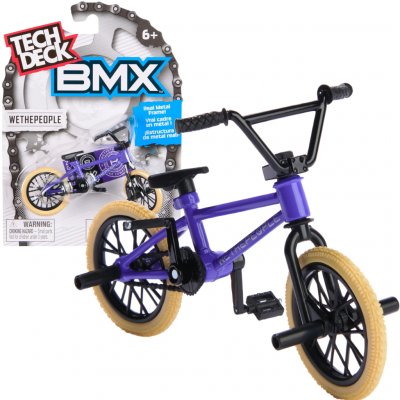Tech Deck finger bike BMX WeThePeople fialový se samolepkami – Zboží Dáma