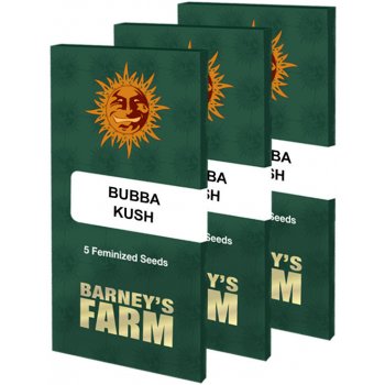 Barney's Farm Bubba Kush semena neobsahují THC 1 ks