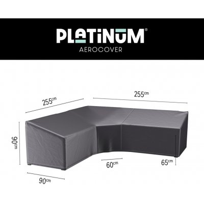AeroCover 7955 255/255x90x65/90 cm Trapeze- ochranný kryt na zahradní rohovou sedačku – Zbozi.Blesk.cz