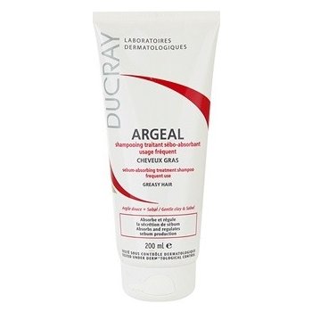 Ducray Argeal šampon pro mastné vlasy Sebum-absorbing Treatment Shampoo Frequent Use Greasy Hair 200 ml