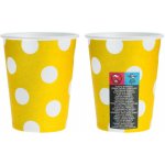 Godan Kelímky papírové žluté s puntíky – Sleviste.cz