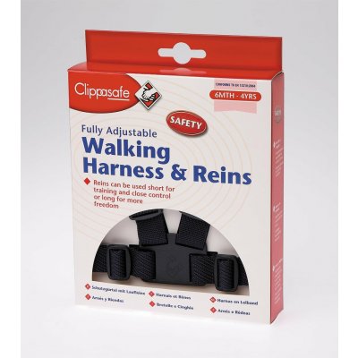 CLIPPASAFE Vodítko pro dítě černá – Sleviste.cz