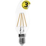 Emos LED žárovka Filament Candle A++ 4W E14 neutrální bílá – Zboží Mobilmania