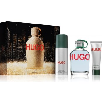 Hugo Boss Hugo Man EDT 125 ml + deospray 150 ml + sprchový gel 50 ml dárková sada