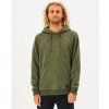 Pánský rolák Rip Curl CRESCENT HOOD svetr dark olive