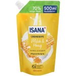 Isana krémové tekuté mýdlo Milk & Honey náhradní náplň 500 ml – Sleviste.cz