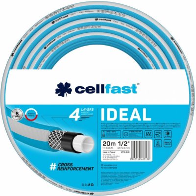 Cellfast IDEAL čtyřvrstvá 10-240 1/2" 20 m – Zboží Mobilmania