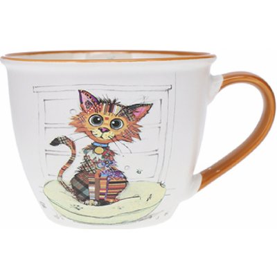 eza BUG ART Hrnek rvá kočka 550 ml – Zboží Dáma