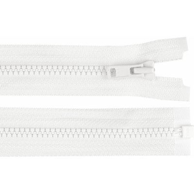 Prima-obchod Kostěný zip YKK No 3 délka 35 cm, barva 501 bílá – Hledejceny.cz