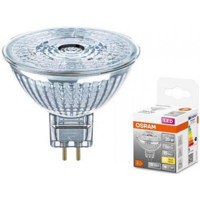 Osram žárovka LED MR16 GU5.3, teplá bílá, 12V 3,8W LED STAR – Zboží Mobilmania