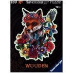 Ravensburger 175123 Dřevěné Barevná Liška 150 Dílků – Zboží Mobilmania