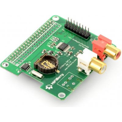 HiFiBerry DAC+ RTC (RCA) – Zboží Živě