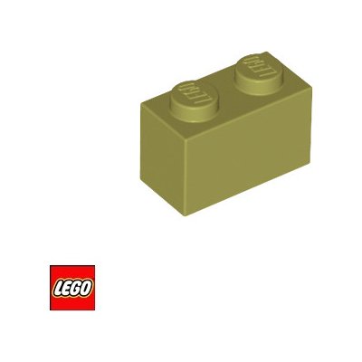 LEGO® 3004 Kostka 1x2 Olivová – Zbozi.Blesk.cz