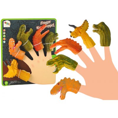Mamido maňásci na prsty dinosauři 5 kusů – Zboží Dáma
