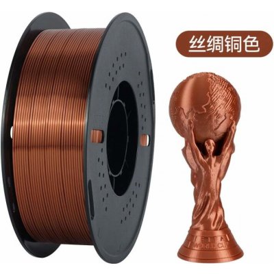 Kingroon PLA SILK 1,75 mm 1kg Měděná – Zboží Živě
