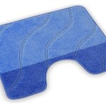 Kvalitex Vlny WC předložka modrá 60 x 50 cm – Zboží Dáma