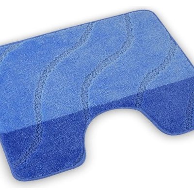 Kvalitex Vlny WC předložka modrá 60 x 50 cm – Zboží Dáma
