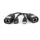 Gembird KAB056C4R USB 2.0, aktivní prodlužka, 30m