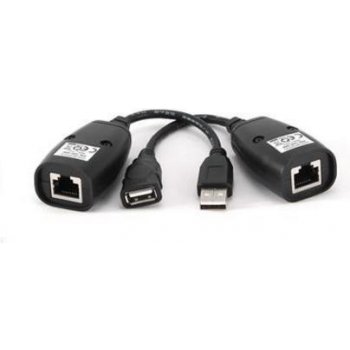 Gembird KAB056C4R USB 2.0, aktivní prodlužka, 30m