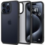 Pouzdro Spigen Ultra Hybrid iPhone 15 Pro frost černé – Zboží Mobilmania