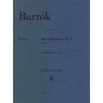Béla Bartók String Quartet No. 1 Op. 7 noty pro smyčcový kvartet party – Hledejceny.cz