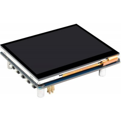 Displej 3,5" 640×480 IPS HDMI pro kapacitní dotykový panel Raspberry Pi, zvukový výstup