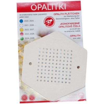 JaHan Opalitové značky 1-100 PL Bílá – Zboží Dáma