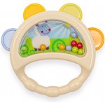 Baby Mix chrastítko tamburína Béžová – Zboží Dáma