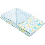 NEW BABY deka MINKY modrý motýl do kočárku – Zboží Mobilmania