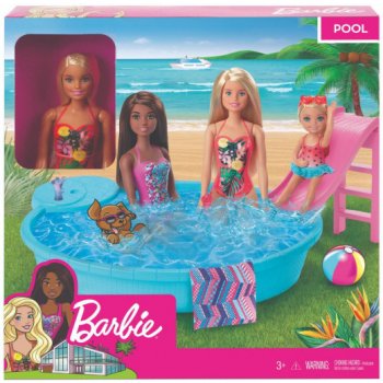 Barbie a bazén od 450 Kč - Heureka.cz
