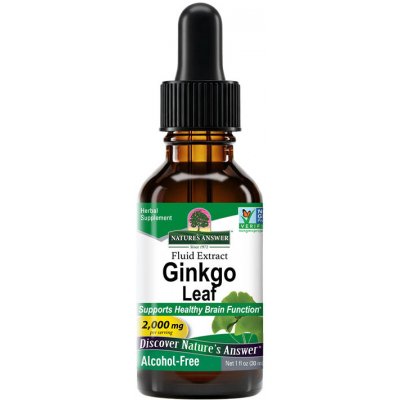 Nature's Answer Ginkgo Leaf Extract 30 ml – Hledejceny.cz